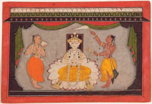 Buddha avatar di Vishnu, c.1700