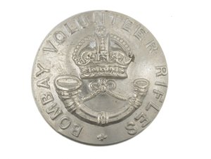 Bottone, Fucilieri Volontari di Bombay, 1901-1947 da Indian School