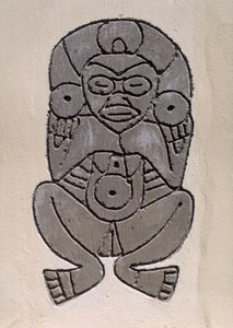 Copia di un motivo indiano Taino da Indian School
