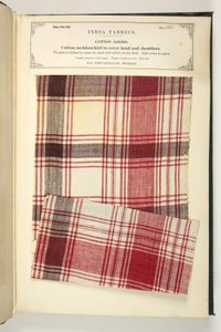 Fazzoletto di cotone per coprire testa e spalle da Ventapollum a Madras, da 