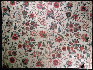 Tessuto decorativo, 1725-50 da Indian School