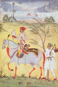 Imperatore Jahangir (1569-1627) da Indian School
