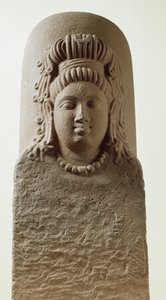 Figura di Ekamukha Siva-Linga dal Tempio di Khoh da Indian School