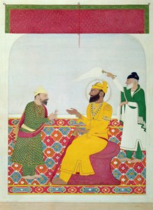 Guru Govind Singh (1666-1708) 1815-25 da Indian School