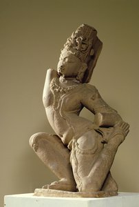Harihara che danza nella posa alidha, Dinastia Prathara