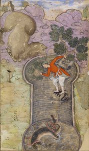 Illustrazione da "Anv?r-i Suhayl?" da Indian School