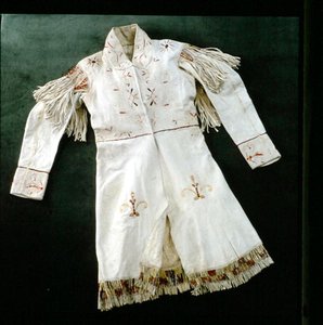 Cappotto decorato di J.J. Audubon (1785-1851) da Indian School