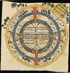 Diagramma cosmico giainista, Jambudvpida, Bikaner da Indian School