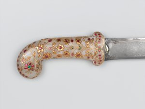 Khanjar appartenuto a Tipu Sultan, preso a Seringapatam, circa 1799