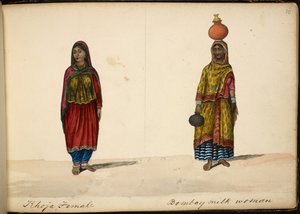 Donna Khoja; Venditore di latte di Bombay