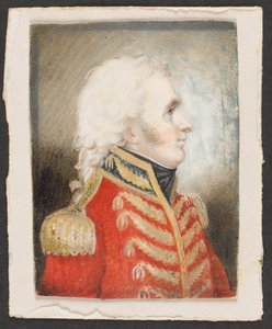 Tenente John Malcolm, Esercito di Madras, circa 1795 da Indian School