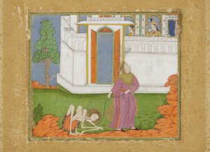 Majnun ridotto a uno stato abietto da Indian School