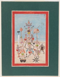 Miniatura, c.1810 da Indian School