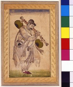 Naubat Khan, il suonatore di vina da Indian School
