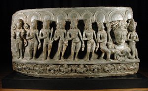 Navagraha, c.950-1000 (dettaglio)