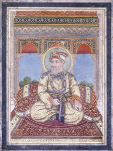 Ritratto di Akbar Shah II, inizio XIX secolo da Indian School