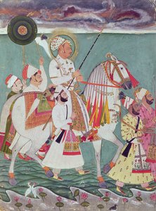 Ritratto del Maharajah Ajit Singh di Jodhpur (1678-1724)