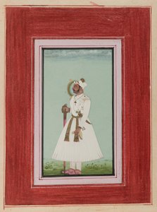 Ritratto di Rao Vir Singh, c.1780-1790 da Indian School