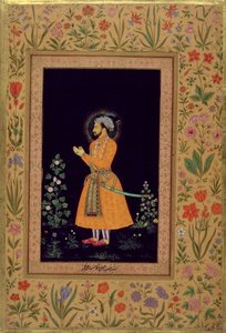 Ritratto di Shah Jahan (1592-1666) Mughal, c.1632 da Indian School