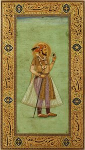 Ritratto di Shah Jahan da Indian School