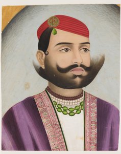 Ritratto di un uomo, probabilmente inizio XX secolo da Indian School