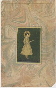 Principessa con coppa di vino da Indian School