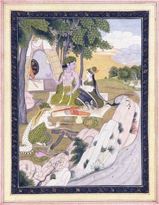Rama e Sita con Lakshman da Indian School