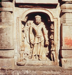 Rilievo del tempio principale del Sito III, 320-530 da Indian School