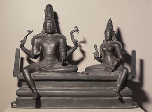 Shiva e Parvati, Dinastia Chola, c.846 da Indian School