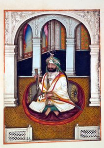 Sirdar Lehna Singh, dal Regno del Punjab, i suoi Sovrani e Capi, volume I, un volume di 27 studi ad acquerello di un artista indiano non identificato, c.1840