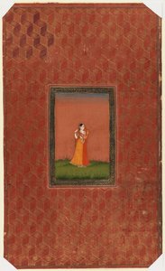 Donna in piedi, 1875-1900 da Indian School