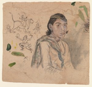 Studio di un giovane, c.1800