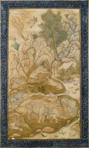 Il re della foresta (c.1600-1610) da Indian School