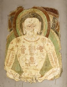 Buddha Vairochana, da Balawaste, VII-VIII secolo