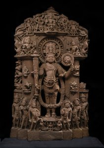 Vishnu e i suoi avatar, c.X secolo da Indian School