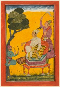 Vivaca Ragaputra, una foglia dalla serie Ragamala, c. 1700-20