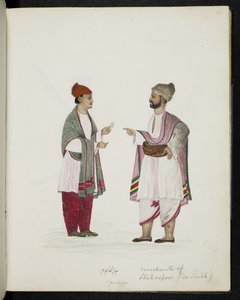 Mercanti di Shikarpoor nel Sindh