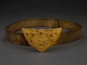 Fibbia per cintura, Regno di Klungkung, Bali, fine XIX secolo da Indonesian School