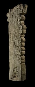 Pietra commemorativa o lapide (penji reti), c. XVIII secolo (pietra) da Indonesian School