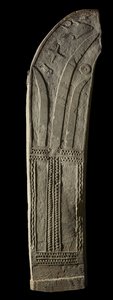 Pietra commemorativa o lapide (penji reti), c. XIX secolo da Indonesian School