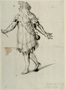 Un druido, c.1638 da Inigo Jones