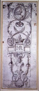 Progetto per un pannello decorativo da Inigo Jones