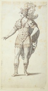 Progetto finale per il vestito di Oberon, c.1611