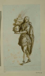 Paggio con elmo da Inigo Jones