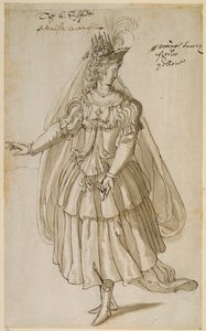 Regina Artemisia, c.1609 da Inigo Jones