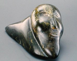 Uomo sorridente, da Cape Dorset