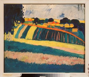 Paesaggio con una strada da Iosiph Solomonovich Shkolnik