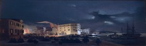 Italia, Festa notturna a San Pietro di Castello, un