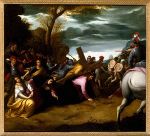 Portare la croce da Ippolito Scarsella