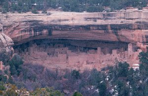 Cliff Palace nel Parco Nazionale di Mesa Verde situato nell